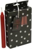 Pack of 12 Small Spell Candles - Red